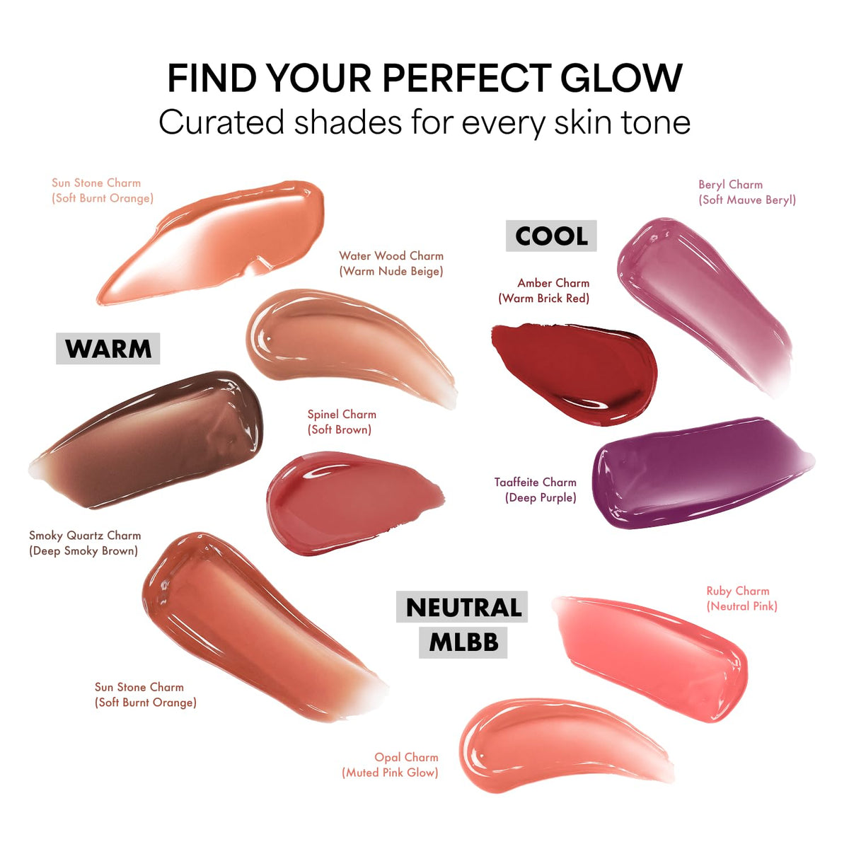 ENTROPY MAKE UP Glossy Lip Tint Ruby Charm packaging