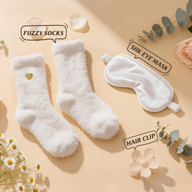 ENVTEK plush sleep eye mask from the gift box