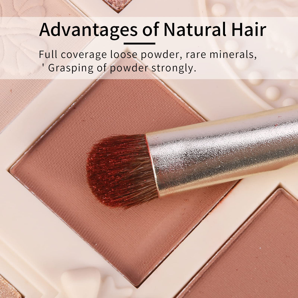 ENZO KEN Eye Shadow Brush in a makeup bag