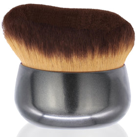 EOICCEOH Extra Large Kabuki Brush front view with black handle