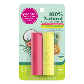eos 100% Natural Lip Balm Coconut Milk front view