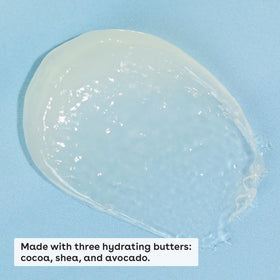 eos 24H Moisture Super Balm application on lips