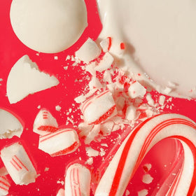 eos Candy Cane Swirl Lip Balm ornament packaging