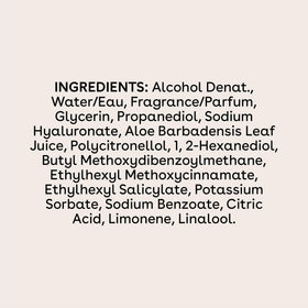 eos Cashmere Body Mist Strawberry Dream cap open