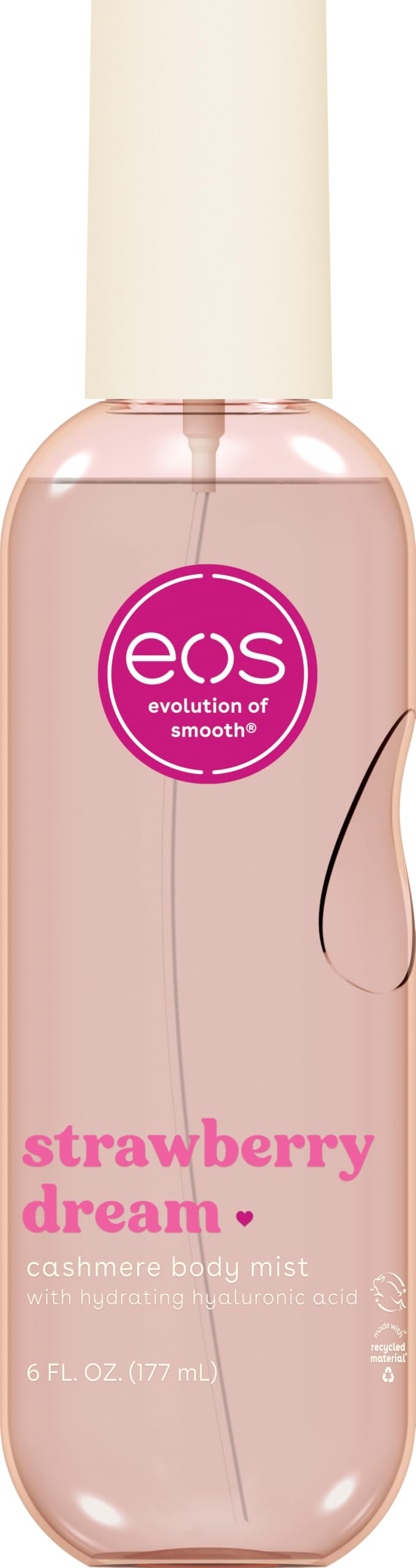 eos Cashmere Body Mist Strawberry Dream front view