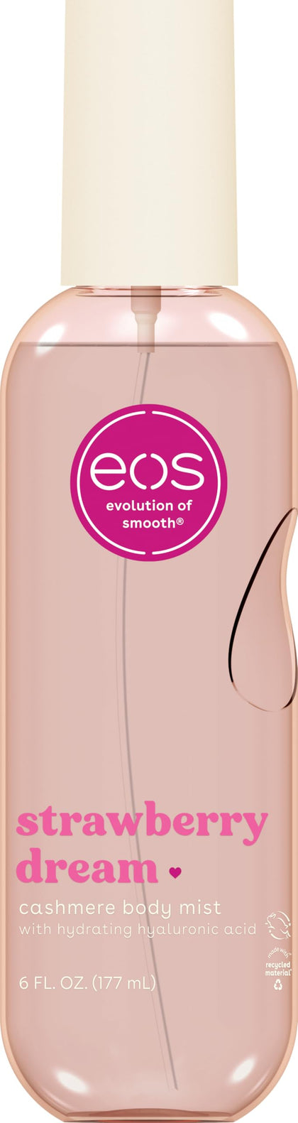 eos Cashmere Body Mist Strawberry Dream front view
