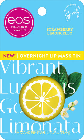 eos Limited Edition Overnight Lip Mask Strawberry Limoncello front view