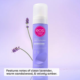 eos Shea Better Shave Cream Lavender 7 fl oz back view