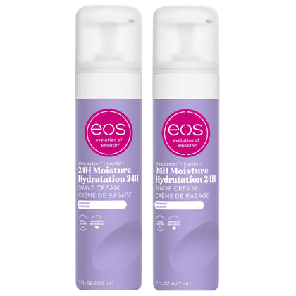eos Shea Better Shave Cream Lavender 7 fl oz front view