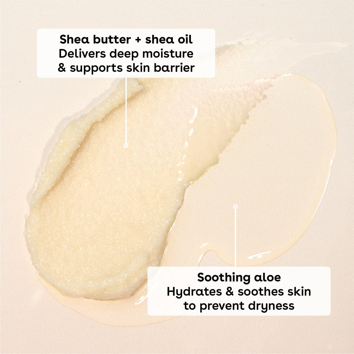 eos Shea Better Shave Cream Pomegranate Raspberry ingredients list