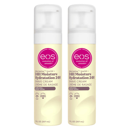 eos Shea Butter Shave Cream Vanilla Bliss 7 fl oz front view