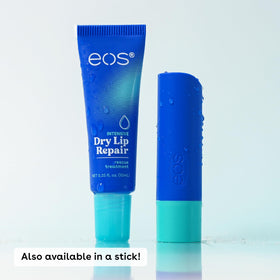 eos The Hero Lip Repair applied on lips
