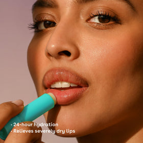 eos The Hero Lip Repair close-up of the balm texture