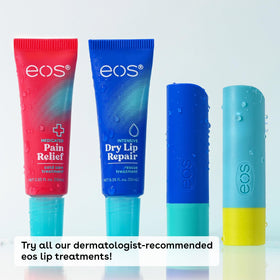 eos The Hero Lip Repair displaying ingredients list on packaging