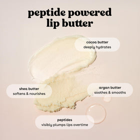 eos Vanilla Cashmere Lip Butter 0.35 oz texture close-up