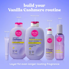 eos Vanilla Cashmere Lip Butter 0.35 oz with shea and cocoa butter