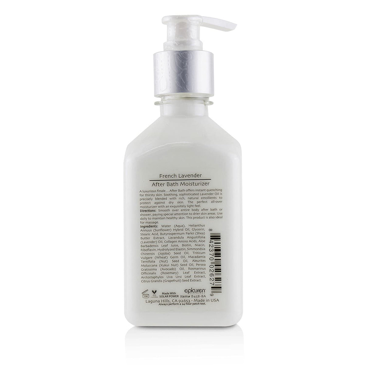 epicuren DISCOVERY After Bath Body Moisturizer 8 Fl Oz packaging