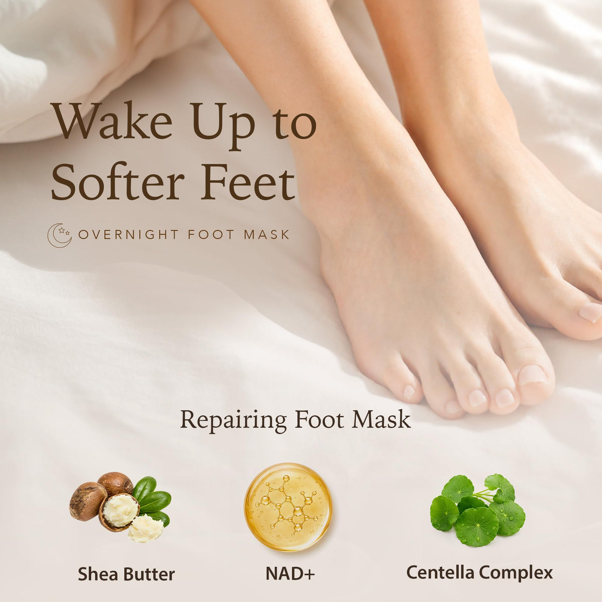 Epielle foot mask packaging front view