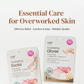 Epielle Hydrating Masks with ingredients like Shea Butter and Jojoba Oil