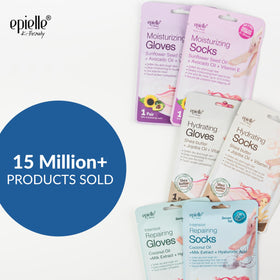 Epielle Intensive Repairing Foot Mask socks displayed