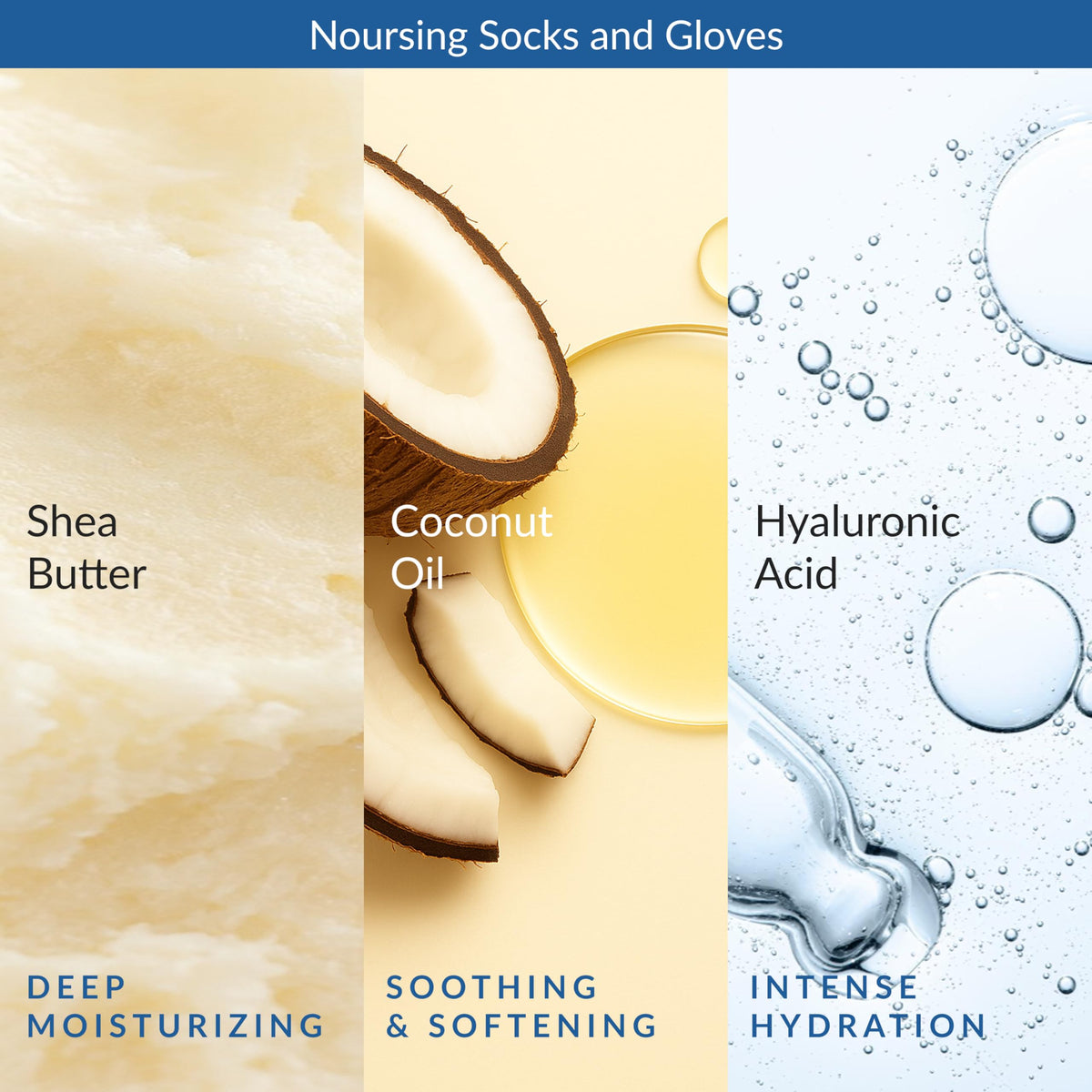Epielle Intensive Repairing Hand Mask gloves in use