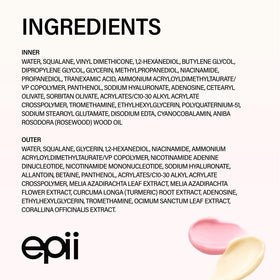 epii Double Up Cream being applied to face