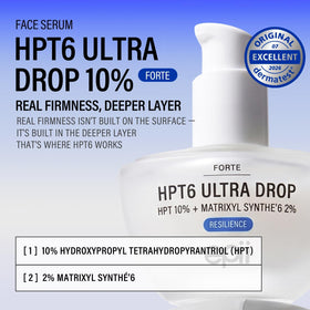 epii HPT6 Ultra Drop Peptide Serum 30mL bottle with cap