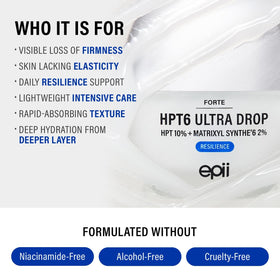 epii HPT6 Ultra Drop Peptide Serum 30mL in lifestyle setting
