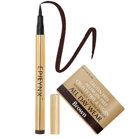 EPILYNX Liquid Eyeliner Waterproof Vegan Brown 2mL front view
