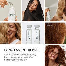 epres Bond Repair application on hair
