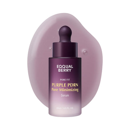 EQQUALBERRY Purple PDRN Pore Minimizing Serum front view
