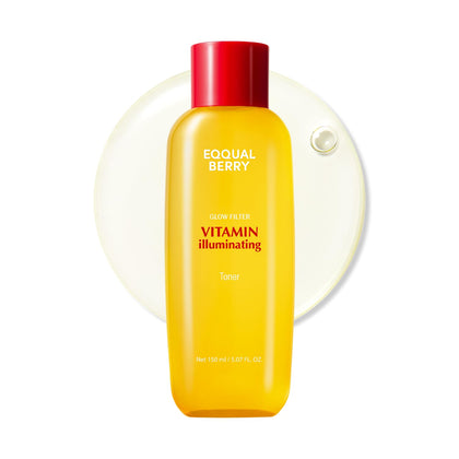 EQQUALBERRY Vitamin Illuminating Toner 150ml front view