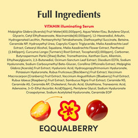 EQQUALBERRY Vitamin Serum with natural ingredients