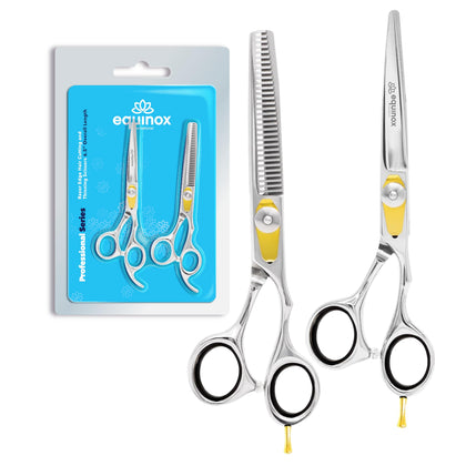 Equinox Professional Razor Edge Hair Cutting Scissors front view