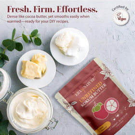 era of nature Kokum Butter Raw on dry skin