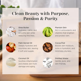era of nature Organic African Black Soap Bar packaging