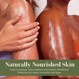 era of nature Organic Unrefined Raw African Ivory White Shea Butter with ingredients
