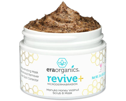 Era Organics Manuka Honey Exfoliating Facial Scrub front view