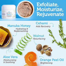 Era Organics Manuka Honey Exfoliating Facial Scrub packaging