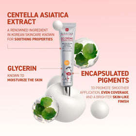 Erborian CC Cream Clair product cap open