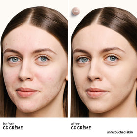 Erborian CC Cream Clair swatch on fair skin