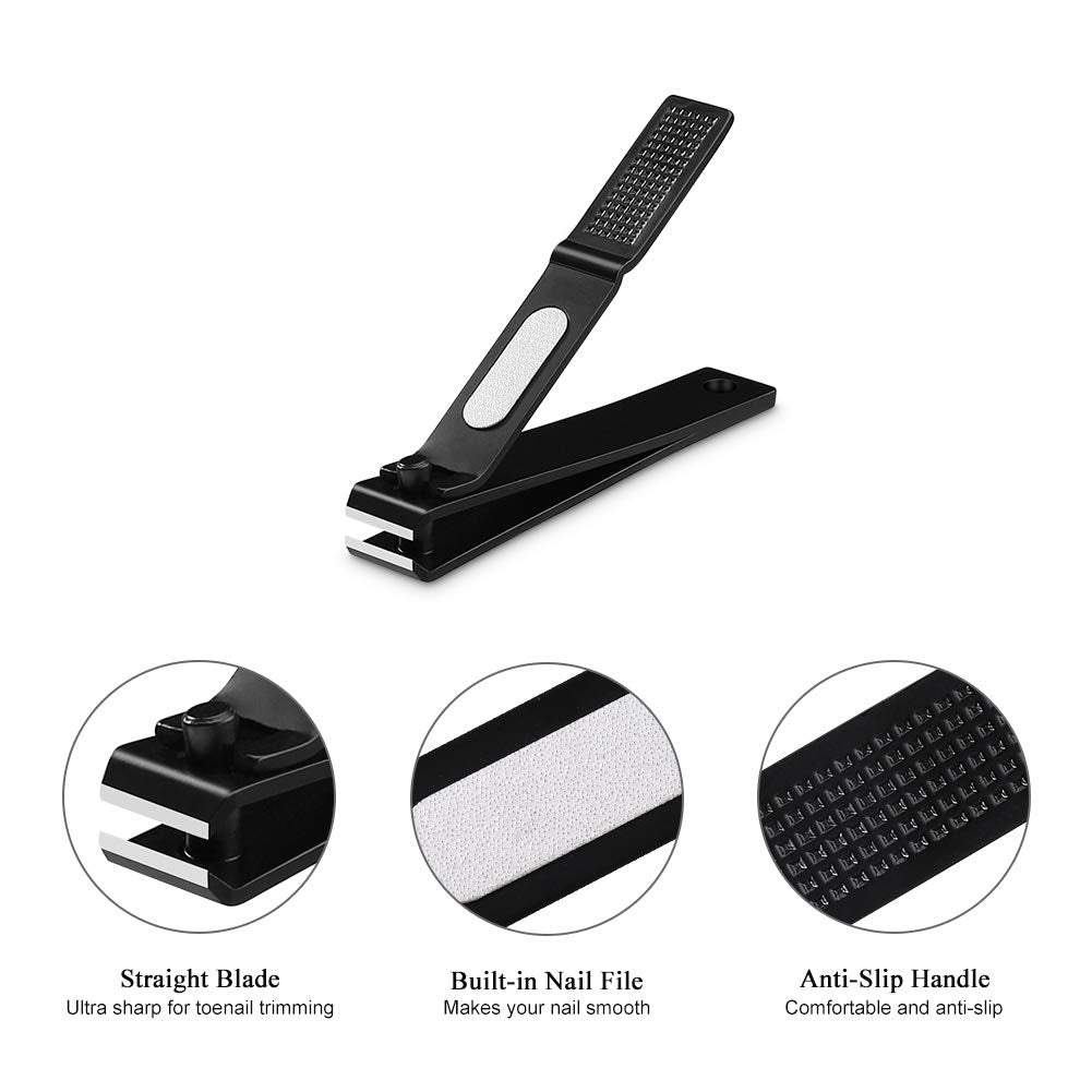 Ergonomic handle design of HAWATOUR nail clippers