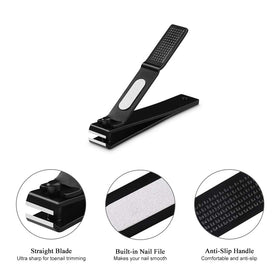 Ergonomic handle design of HAWATOUR nail clippers