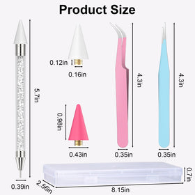 Ergonomic handle of OIFEN rhinestone applicator pen
