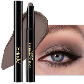 Erinde Cool Taupe Brown Waterproof Cream Eyeshadow Stick front view