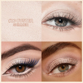 Erinde Cream Eyeshadow Stick showing matte and shimmer finishes