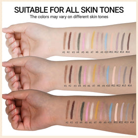 Erinde Cream Eyeshadow Stick with shimmer effect