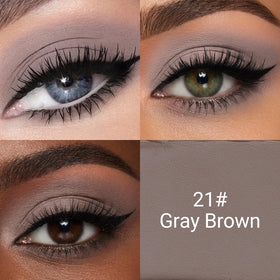Erinde Cream Matte Eyeshadow Stick Gray Brown swatch on skin
