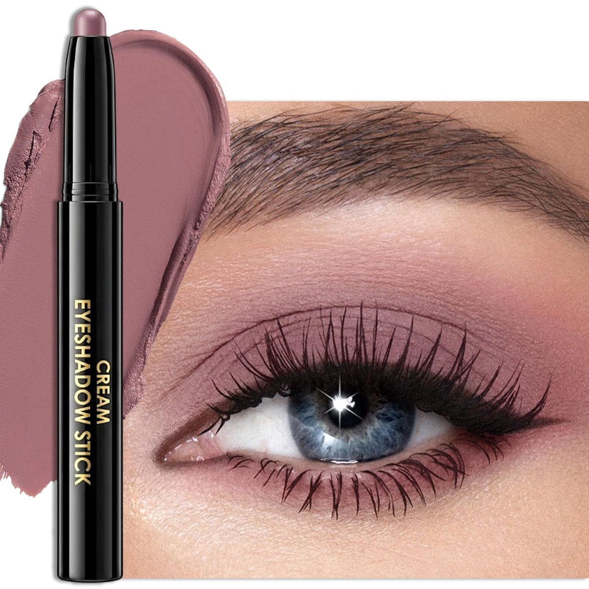Erinde Smoky Mauve Eyeshadow Stick front view