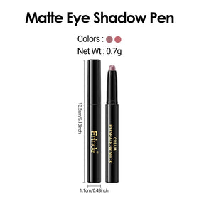 Erinde Smoky Mauve Eyeshadow Stick with makeup brush